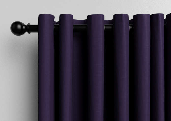 Kyoto Faux Silk, Berry - Made to Measure Curtains - Image 12